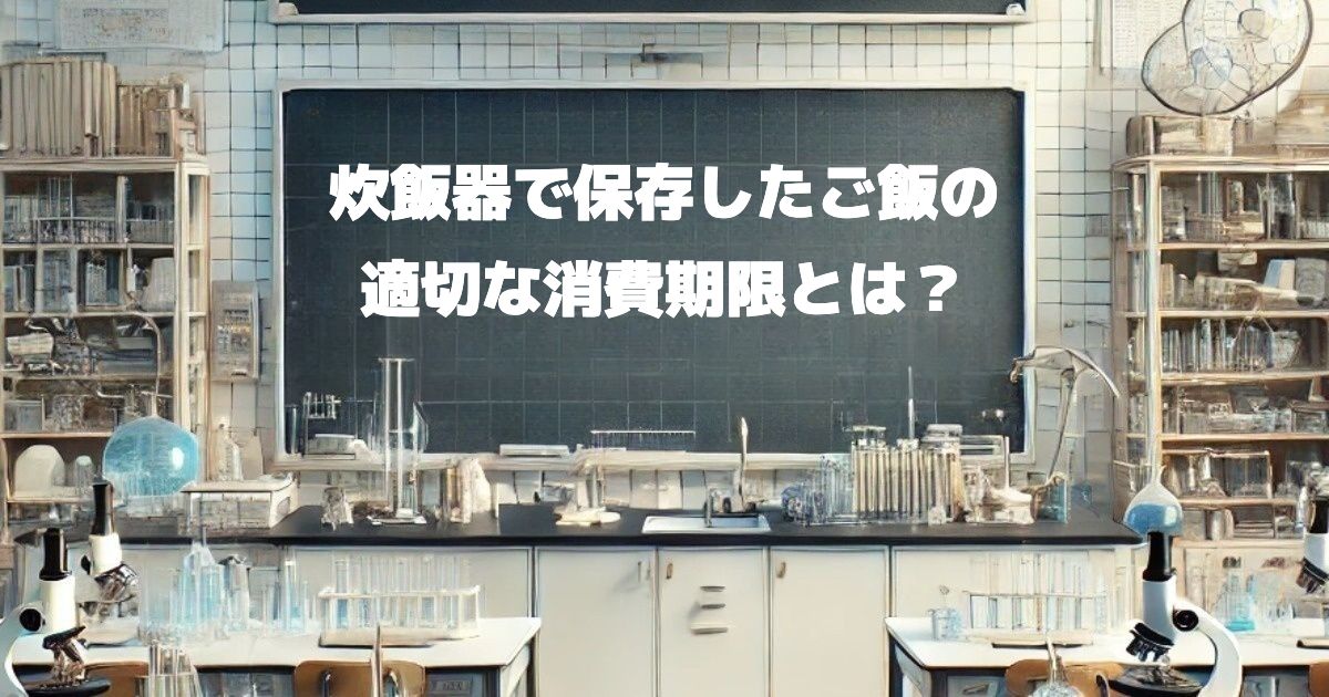 炊飯器で保存したご飯の適切な消費期限とは？