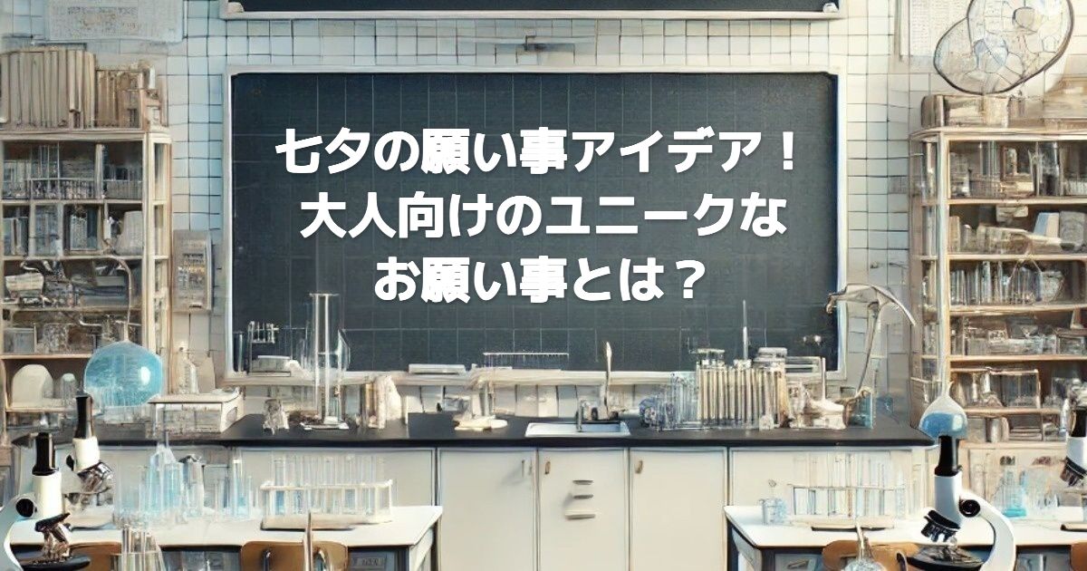 七夕の願い事アイデア！大人向けのユニークなお願い事とは？